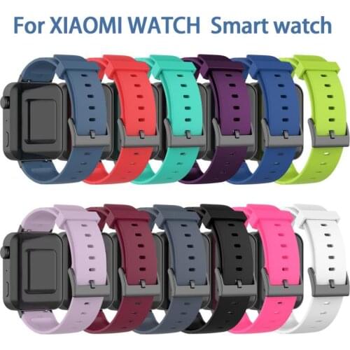 18MM Colorful Straps For Xiaomi Watch Smart Watch Watchband Strap Bracelet Replacement Strap For Xiaomi Smart Watch Sports Strap
