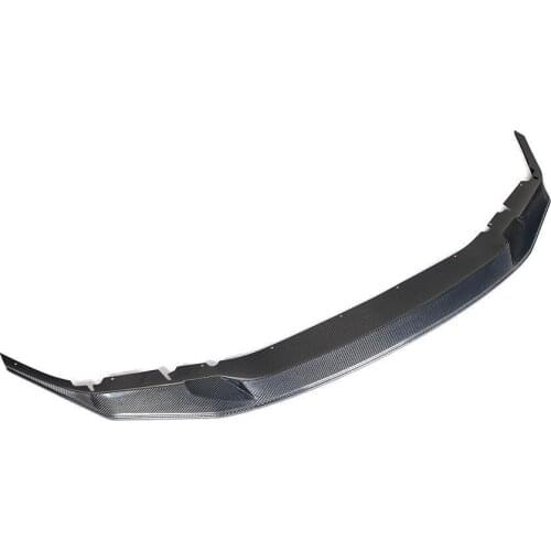 Lively2021 Fit For Model Year 18-19 F90 M5 Carbon Fiber Lip Chin Spoiler Front Shovel Support One Piece Refitting