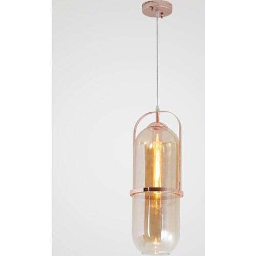 Nordic Glass Pendant Lights for Living Room Bedroom Modern Hanging Lamp Loft Industrial Decor Light Fixture Home Luminaire E27