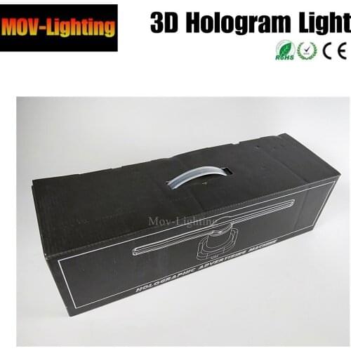 LED Portable Player 3D Holographic Dispaly Fan Unique Hologram Projector