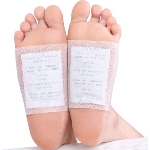 10pcs/lot Unisex Detoxify Detox Foot Pads Health Care Wormwood Patch