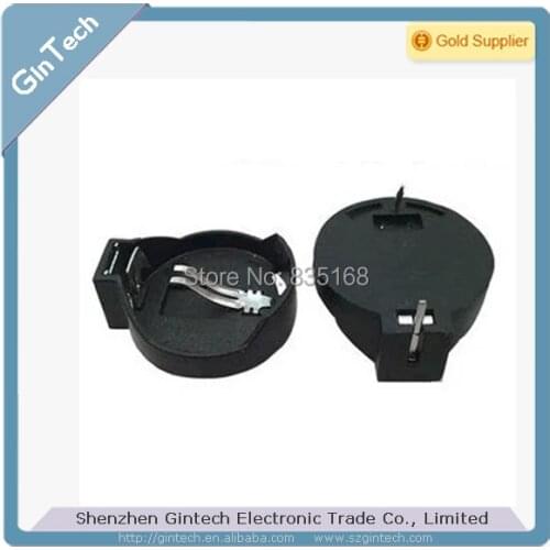 100PCS/lot CR2025 CR2032 battery holder Battery Socket 3V button battery holder,battery Case