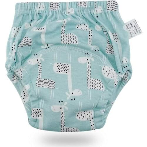 6 Layers Of Gauze Training Pants Toddler Kid Potty Learning Underwear Cloth Diapers Training Pants For Infant