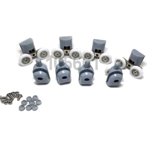 8pcs Replacement Shower Door Roller Wheel Runner Diameter 23mm