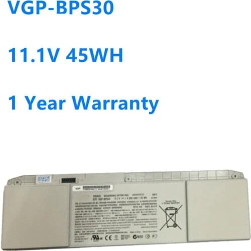 VGP-BPS30 Laptop Battery For SONY SVT11 SVT13 T11 T13 SVT131 SVT131A11T SV-T1115FD SV-T1115FG 11.1V 45WH/4050mAh VGP-BPS30