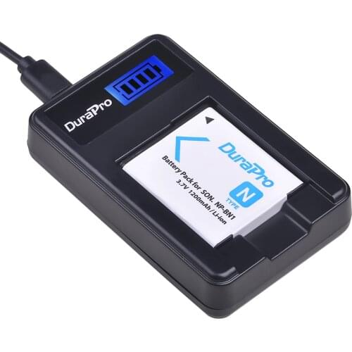 1pc 1200mAH NP-BN1 NP BN1 NPBN1 Camera Li-ion Battery + LCD USB Charger For Sony Cyber-Shot DSC S750 DSC S780 W630 TX5 W310 T99