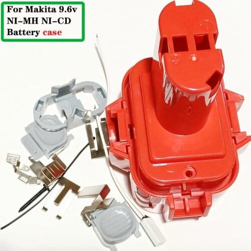 For Makita 9.6v NI-MH NI-CD Rechargeable Battery case Plastic Shell( Box No Cells Inside)