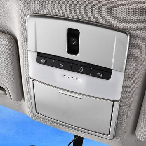 For Nissan Altima 2019 2020 Car Interior Front Reading Light Decoration Cover Trim Car Styling