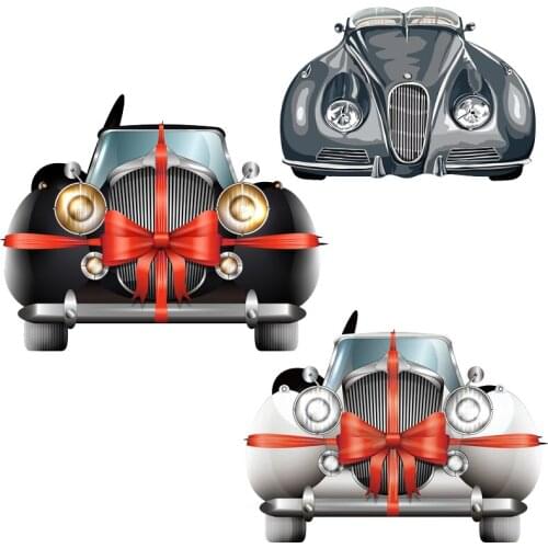 Hot 3D Sale Retro Vintage Car Sticker Windshield Bumper Motorcycle Helmet Decal Nostalgic KK Vinyl Cover Scratch Waterproof PVC