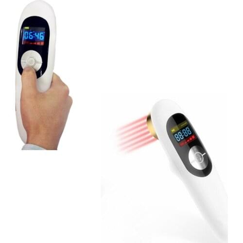 LLLT Cold Laser Therapy Powerful Pain Relief Green Physiotherapy Portable Chinese Acupuncture Health Care