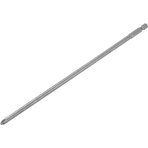 Uxcell 1/4-Inch Hex Shank 250mm Length Phillips Cross 6PH2 Magnetic Screw Driver S2 Screwdriver Bits