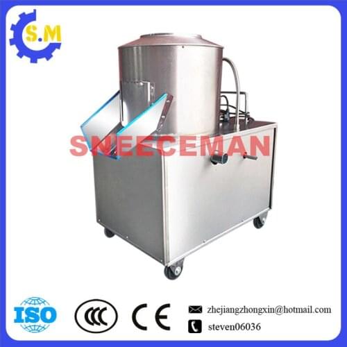 Potato peeling machine #350 model 200kg/h commercial peeler machine Potato Cleaning machine