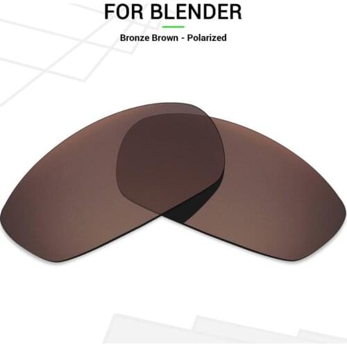 Mryok POLARIZED Replacement Lenses for Oakley Blender Sunglasses Bronze Brown