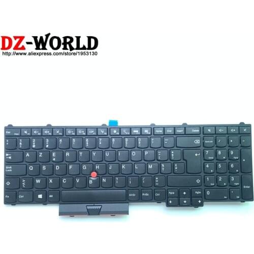 New Original BUL Belgian Keyboard for Lenovo Thinkpad P50 P70 P51 P71Laptop Belgium Teclado 00PA253 00PA335