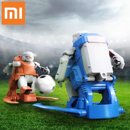 2pcs Original Xiaomi MITU Football Robot Builder DIY Childrens Toys Robots Birthday Gifts for Boy Girl Kids World Cup Football