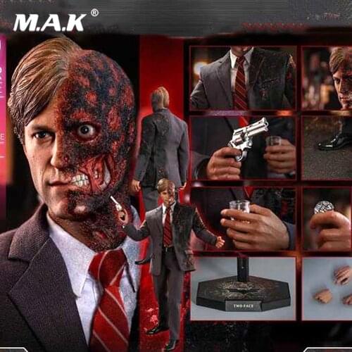 Full Set doll 1/6 the Mutant two-face person Harvey Dent Figure Model Toy for collection