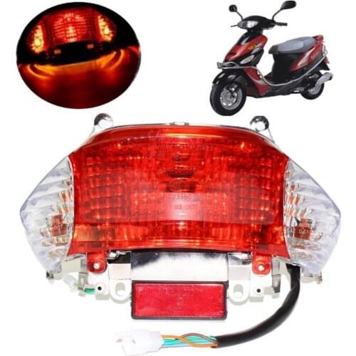 12V Motorcycle Turn Signal Light Rear Tail Lamp for Sunny GY6 Engine 49cc 50cc Chinese SCOOTER Moped UM Roketa