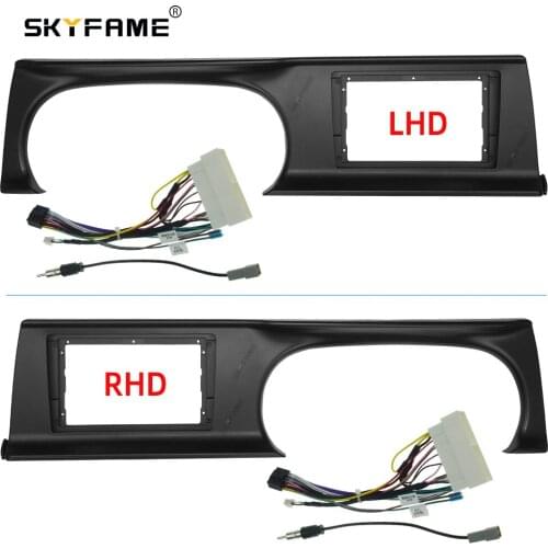SKYFAME Car Frame Cable For KIA Seltos Screen 2019-2020 Dask Kit Fascia Frame