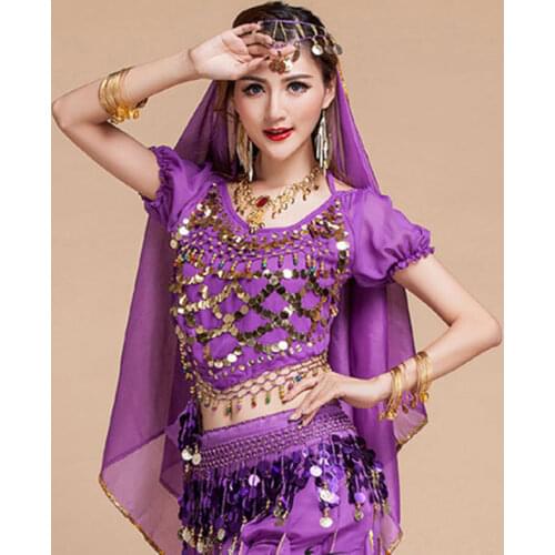 Women Belly Dancing Bra Tassels Bra Belly Dance Suit Hit Colors Stage Show Bellydance Costume Tribal Dance Top Bra Dance Shirt