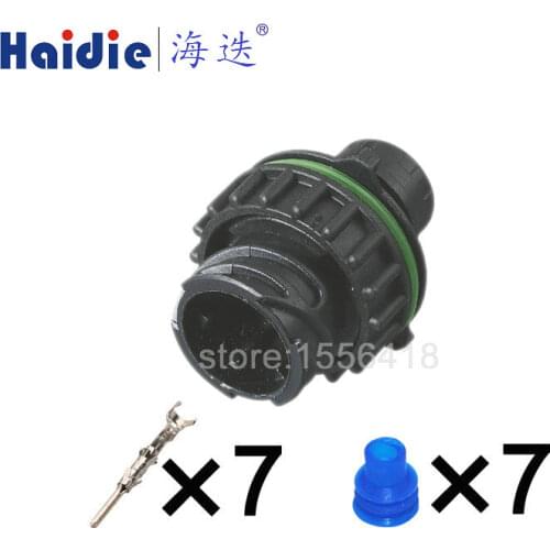 2sets Tyco/Amp 7pin Pressure sensor plug auto sensor car oil exploration railway connector 1718230-1