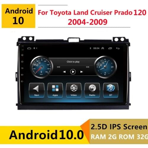 2G RAM Android car stereo for Toyota Prado 120 Land Cruiser 2004-2009 radio navigation GPS Multimedia Player headunit