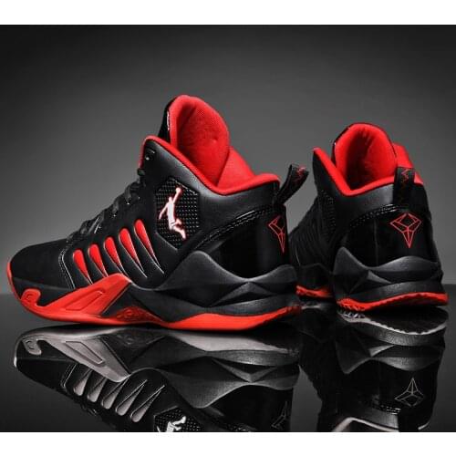 Mens Basketball Shoes Breathable Cushioning Non-Slip Wearable Sports Shoes Gym Training Athletic Basketball Sneakers for Women
