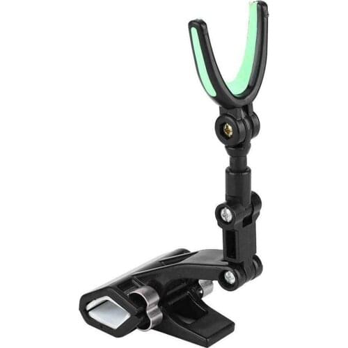 Fishing Rod Holder Clip Adjustable Rod Bracket Cramp On For Ice Fishing Rod Stand Holder Folder On For Fish Bucket Shock-proof