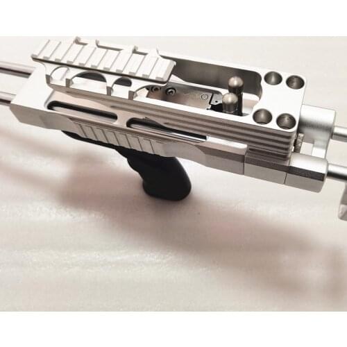 Falcon-L Conventional Double Axis Mechanical Slingshot Outdoor shooting toys Projector Simple trial sturdy