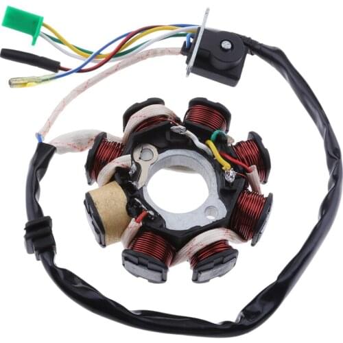 GY6 125CC 150CC 8 POLE MAGNETO STATOR IGNITION COIL ASSEMBLY