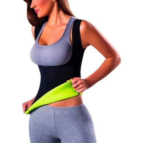Droppshiping Fashion Women Neoprene Hot Body Shapers Slimming Waist Slim Sportswear Vest Underbust Corset MFJ99