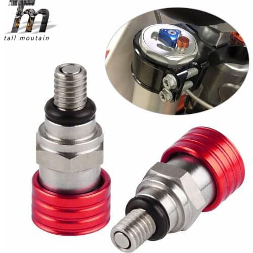 M5x0.8 Fork Air Bleeder For Kawasaki KX KLX KDX 65/85/125/140/250/450 KX250F KX450F KDX220 KDX200 KLX450R KLX650R