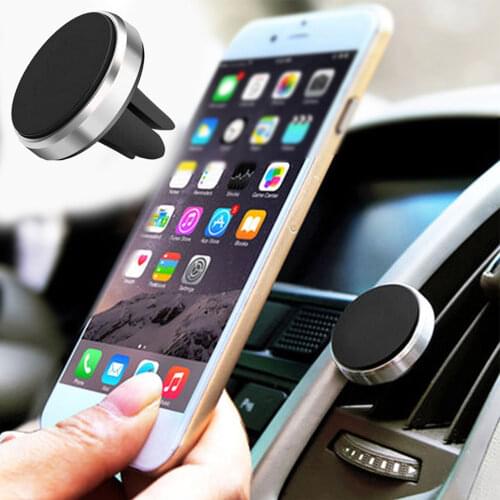 Super Magnetic Phone Holder Car Mobile Phone Mount for iPhone 12 Samsung Xiaomi Huawei Air Vent Clip Smartphones Stand GPS