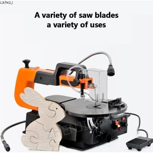 Lahua Saw Wire Saw Machine Desktop Speed Curve Saw Woodworking Table Saw Reciprocating Saw Wire Saw Electric DIY Modeling