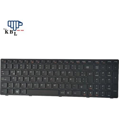 NEW For Lenovo Ideapad G580 Z580A G590 Z580 P580 P585 Latin Language Black laptop keyboard FRU