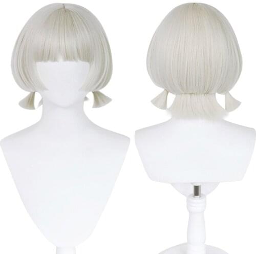 Genshin Impact- Sayu Cosplay Wig Heat Resistant Synthetic Hair Carnival Halloween Party Props