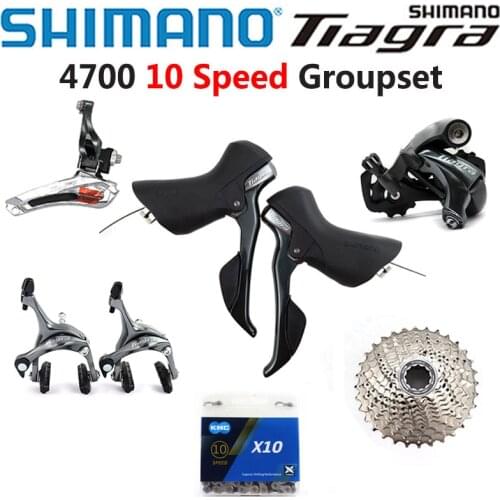 SHIMANO Tiagra 4700 Groupset 4700 Derailleur ROAD Bicycle 2x10 Speed 20s Derailleur Kit 11-25 12-28 11-32T