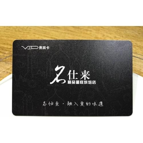 Cheap Price CMYK Printing CR80 Plastic PVC Membership Card/Business Card