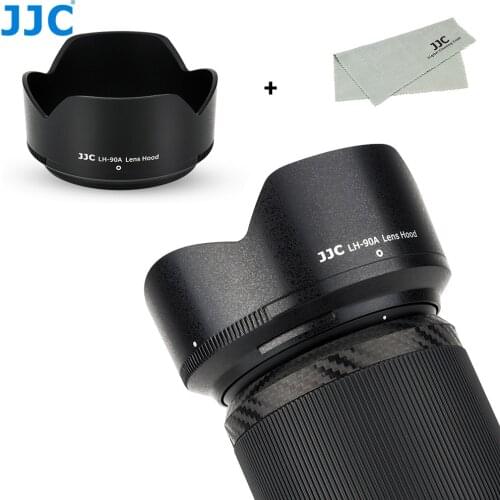 JJC Petal Style Bayonet Lens Hood For Nikon NIKKOR Z DX 50-250mm f/4.5-6.3 VR Lens On Nikon Z50 Replaces Nikon HB-90A Lens Shade