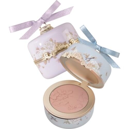 Cy Flower Know New Flower God Relief Blush Delicate Natural Vitality Girl Look White and Look Good Free Shipping