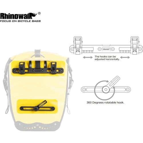 Rhinowalk One set Bicycle Bag Buckle Bike Bag Accessories