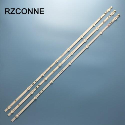 3pcs LED Lamp strip 17DLB40VXR1 LB40017 V0_05_38S for Bush VES400UNDS-2D-N11 VES400UNDS-2D-N12 Toshiba 40L3653DB 40L1653DB