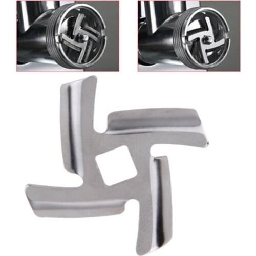 1/3pcs Stainless Steel Meat Grinder Parts Blade Replacement For MGB Series Meat Grinder With 55mm Meat Output Calibers