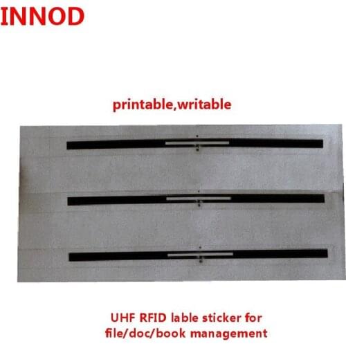 10pc/lot alien h3 chip UHF RFID lable tag PET/Coated Paper 860-960mhz for document/book/bank/library tracking inventory