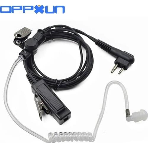 10pcs Air Tube Earpiece Microphone Headset PTT for Motorola Two Way Radio Walkie Talkie CP040 CP125 CP140 CP180 CP185 CP300