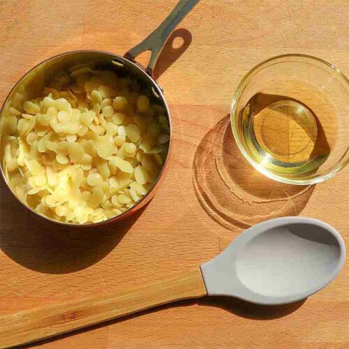 1000G Pure Natural Beeswax Wax Candles Making Supplies 100% No Added Soy Wax Lipstick Diy Material Yellow and White Beeswax