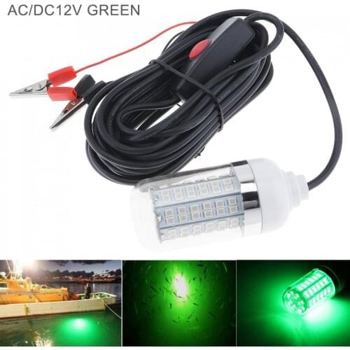 108pcs 2835 LED Underwater Fishing Light / Lures Fish Finder Lamp Attracts Prawns / Squid / Krill for Underwater Lighting