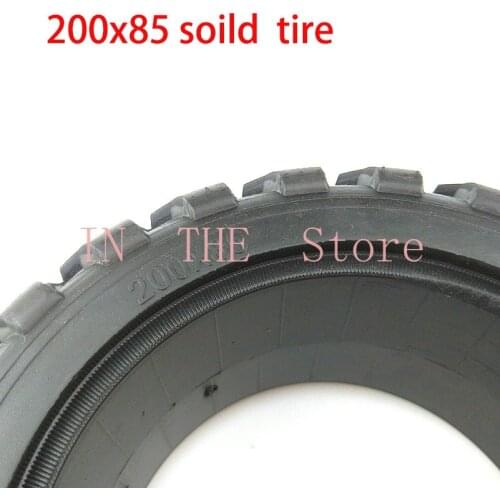 200x85 for kaabo Skywalker 8s single drive 8 inch solid tire folding electric scooter, tire skateboard kicker