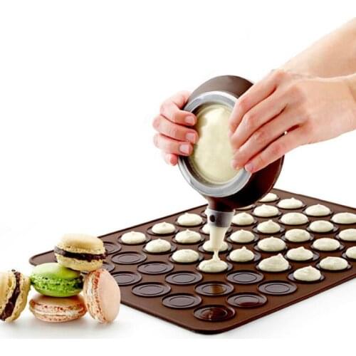30/48 Holes Silicone Baking Pads Oven Macaron Non-stick Mat Pan Pastry Cake Pad Bake Tools SN697