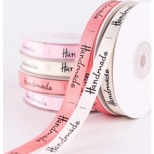 5Yards/Roll Best quality gift Decorations DIY Grosgrain Ribbons Bow Gifts Card Wrapping Supplies 10 mm