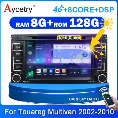 2 din Android 10 Car radio For VW/Volkswagen/Touareg/Transporter T5 autoradio 2din stereo Naviagtion 7'' Multimedia Carplay GPS
